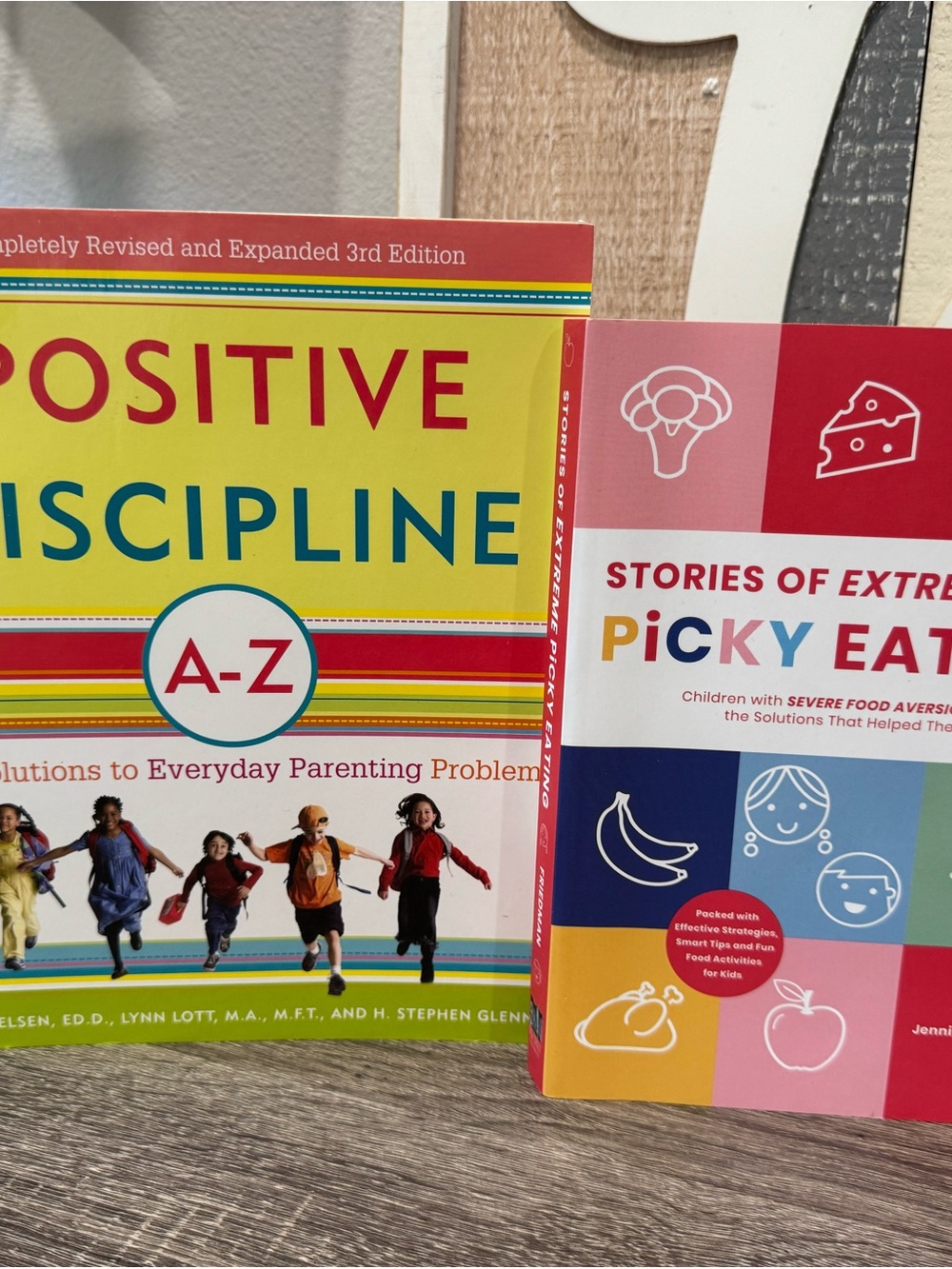 Parenting Books Positive Discipline & Picky Eaters Paperback Bundle